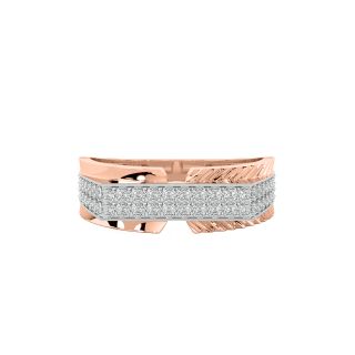 Robby Round Diamond Ring For Him